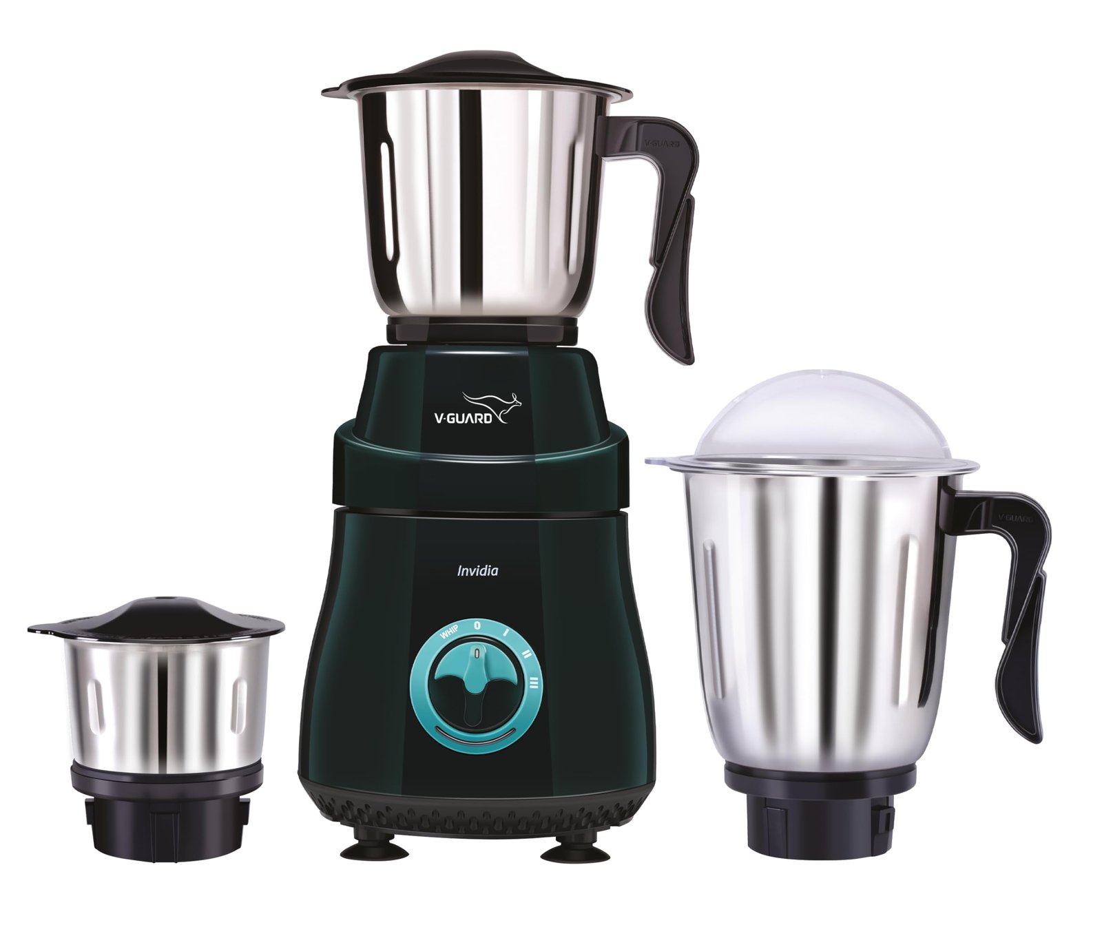 V GUARD INVIDIA MIXER GRINDER TEAL P3.4S4.5